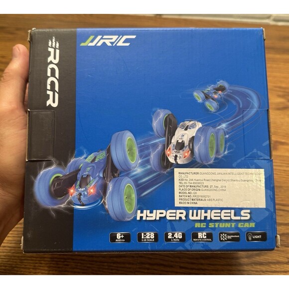 HYPER WHEELS RC STUNT CAR, URIC., RCCR. Original Box, Tested, Works Great‎ - Picture 14 of 14